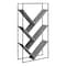 Monarch Specialties Bookshelf, Bookcase, Etagere, 3 Tier, 60"H, Office, Bedroom, Metal, Laminate, Grey, Black I 2200 - alternate 1